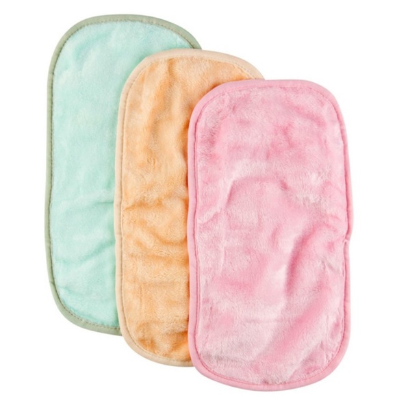 Cala Three Makeup Reusable Cleansing Remover Removal Removing Towels Set Pack - Picture 3 of 3